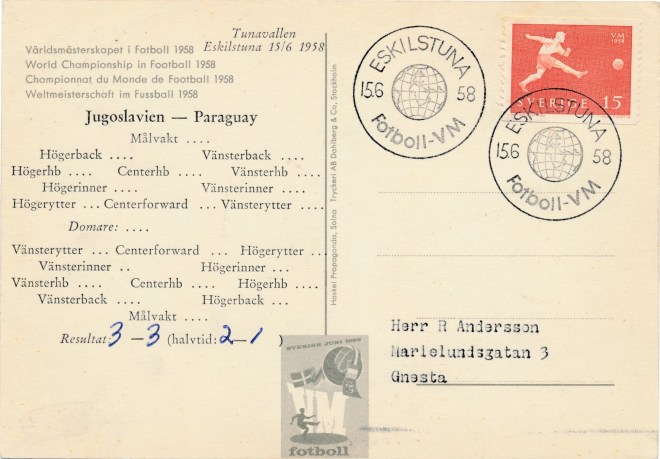 Jugoslavien-Paraguay 1b